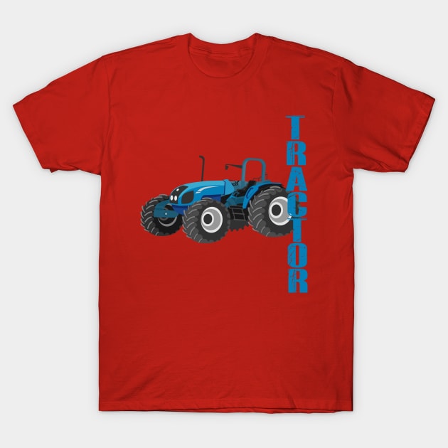 tractor blue toddler T-Shirt by osvaldoport76